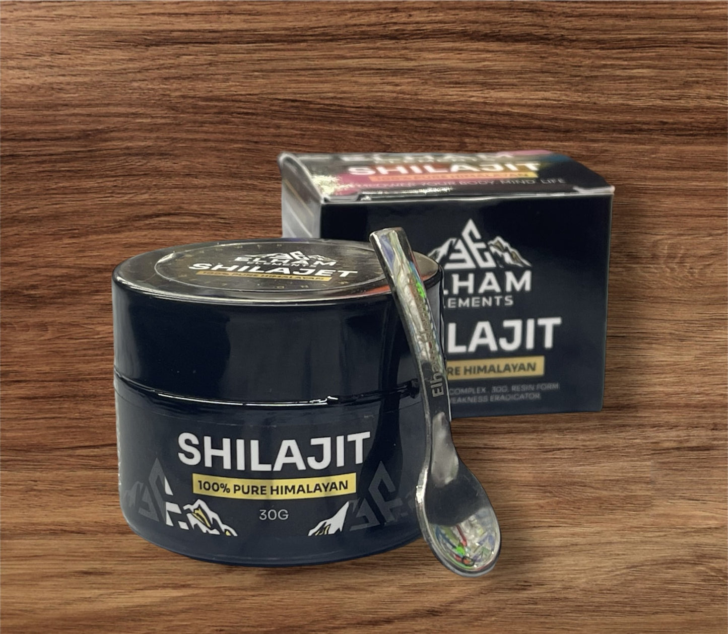 100% PURE HIMALAYAN SHILAJIT Resin 30g Jar