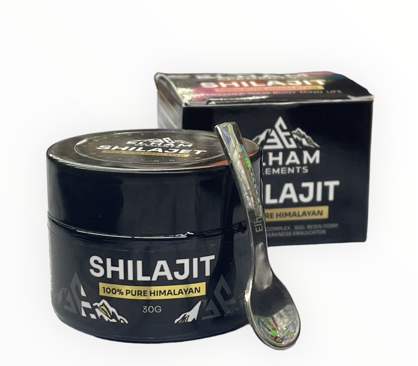 100% PURE HIMALAYAN SHILAJIT Resin 30g Jar