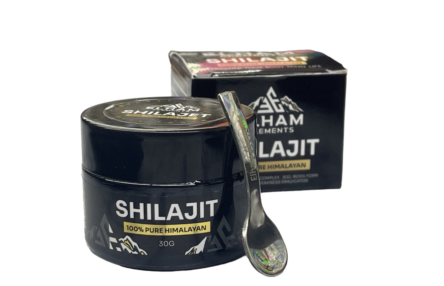 100% PURE HIMALAYAN SHILAJIT Resin 30g Jar