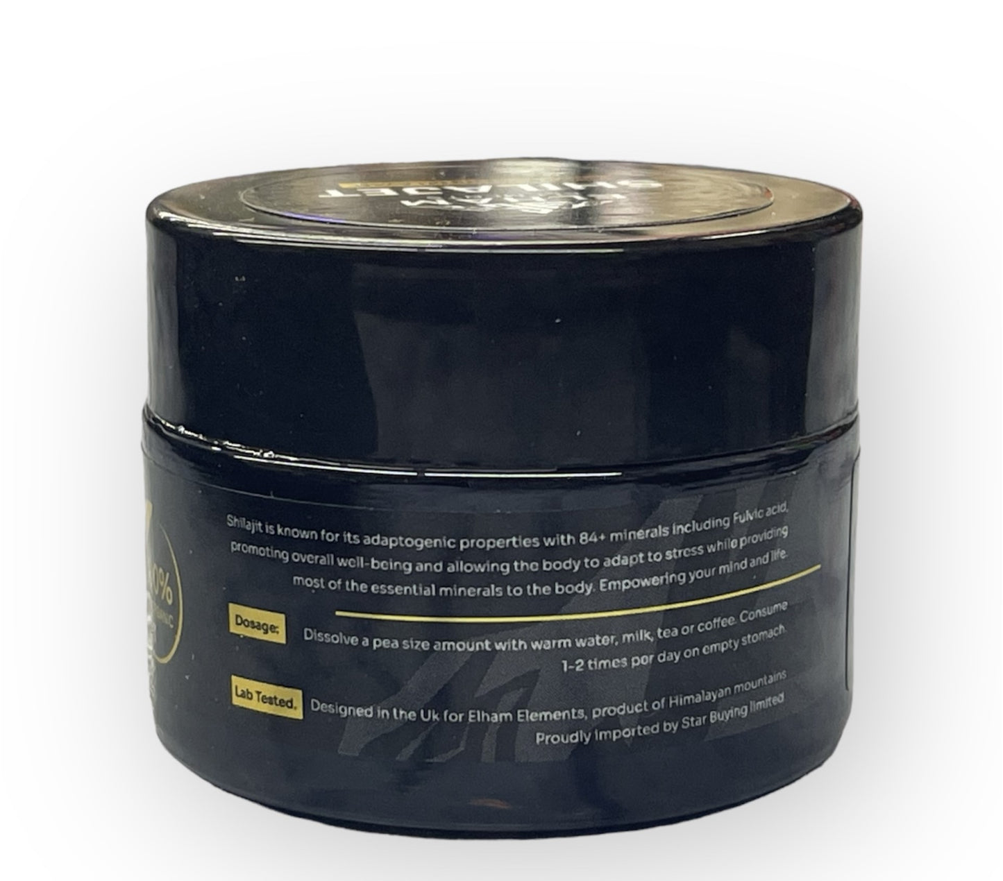 100% PURE HIMALAYAN SHILAJIT Resin 30g Jar