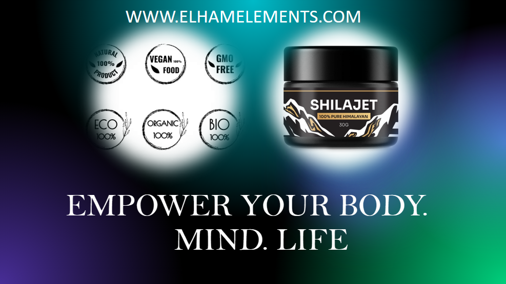 100% PURE HIMALAYAN SHILAJIT Resin 30g Jar